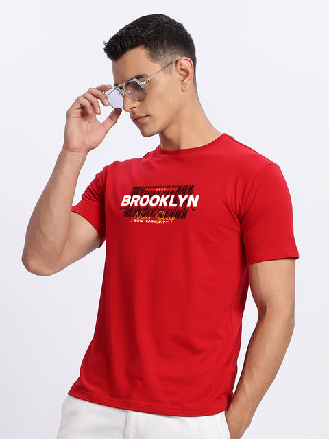 ADRO Tshirt for Men | Printed T Shirt for Men | Premium Lycra Cotton Regular Fit T-Shirt |Printed T Shirt