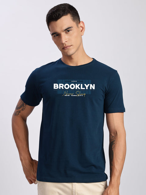 ADRO Tshirt for Men | Printed T Shirt for Men | Premium Lycra Cotton Regular Fit T-Shirt |Printed T Shirt