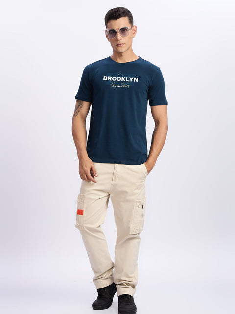 ADRO Tshirt for Men | Printed T Shirt for Men | Premium Lycra Cotton Regular Fit T-Shirt |Printed T Shirt