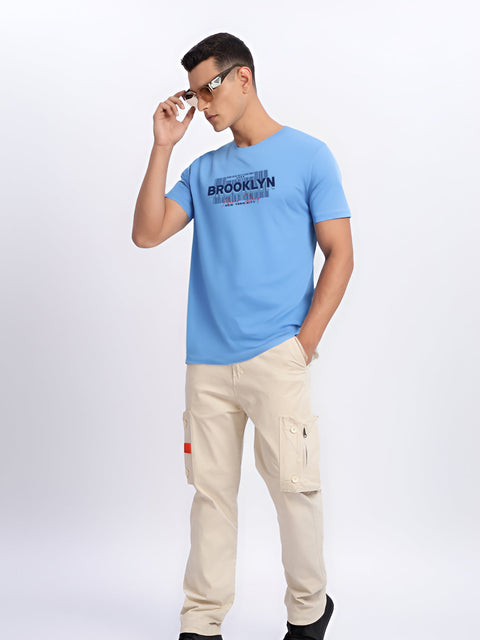 ADRO Tshirt for Men | Printed T Shirt for Men | Premium Lycra Cotton Regular Fit T-Shirt |Printed T Shirt