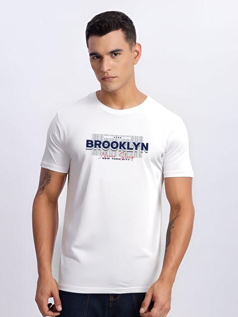 ADRO Tshirt for Men | Printed T Shirt for Men | Premium Lycra Cotton Regular Fit T-Shirt |Printed T Shirt
