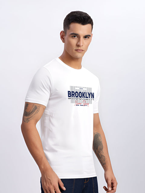 ADRO Tshirt for Men | Printed T Shirt for Men | Premium Lycra Cotton Regular Fit T-Shirt |Printed T Shirt