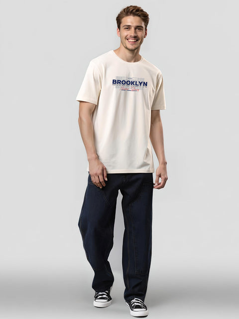 ADRO Tshirt for Men | Printed T Shirt for Men | Premium Lycra Cotton Regular Fit T-Shirt |Printed T Shirt