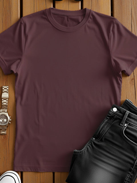 Adro Men’s Regular Fit T-Shirt | 180 GSM Cotton Lycra Premium Soft Fabric | Classic Round Neck Half Sleeve Tee
