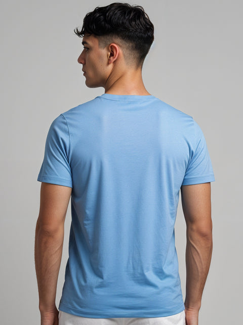 ADRO Men's Cotton Plain T-Shirt