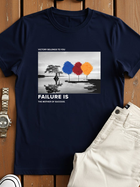 Adro Men’s Regular Fit T-Shirt – Motivational Quote Design | 180 GSM Cotton Lycra Motivational Graphic Tee