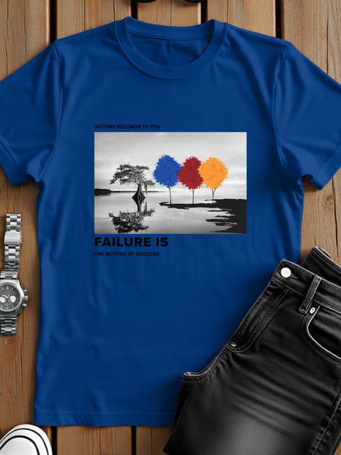 Adro Men’s Regular Fit T-Shirt – Motivational Quote Design | 180 GSM Cotton Lycra Motivational Graphic Tee
