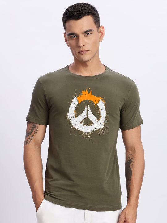 Adro Men’s Cotton Graphic T-Shirt | Soft Feel 180 GSM Casual Wear