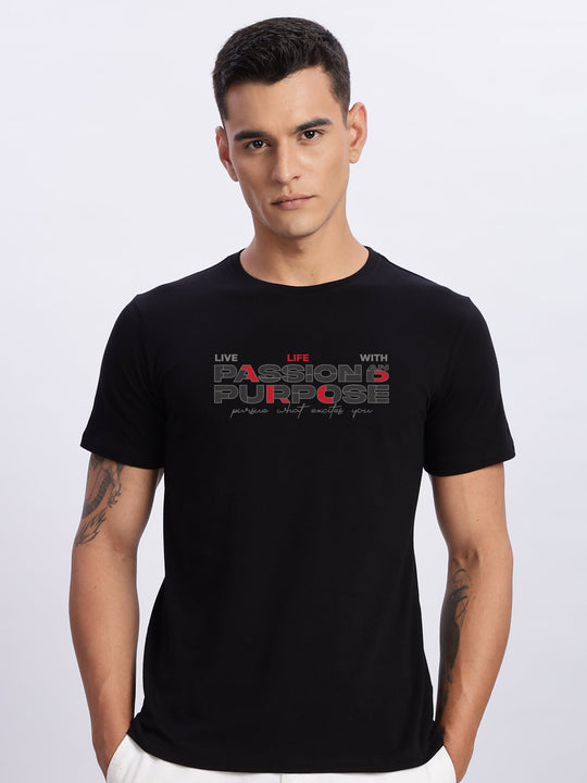 Adro Regular Fit Men’s Printed T-Shirt | Premium Cotton Streetwear