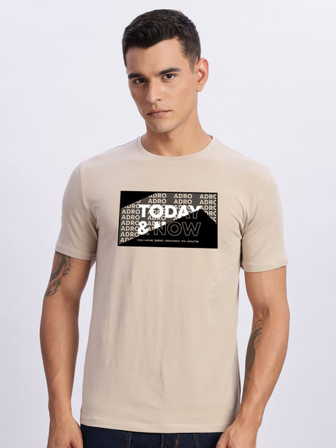 ADRO Tshirt for Men | Printed T Shirt for Men | Premium Lycra Cotton Regular Fit T-Shirt |Printed T Shirt