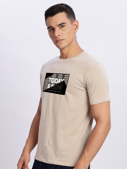 ADRO Tshirt for Men | Printed T Shirt for Men | Premium Lycra Cotton Regular Fit T-Shirt |Printed T Shirt