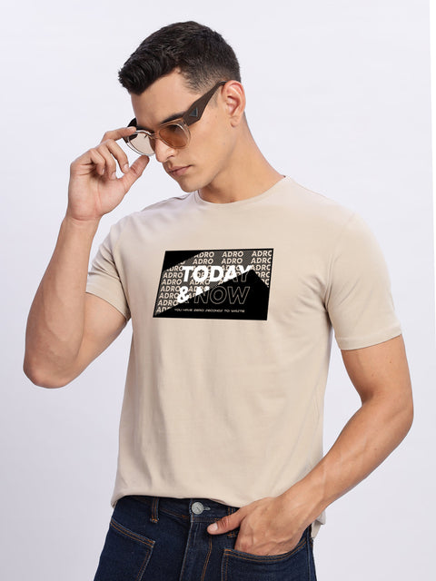 ADRO Tshirt for Men | Printed T Shirt for Men | Premium Lycra Cotton Regular Fit T-Shirt |Printed T Shirt