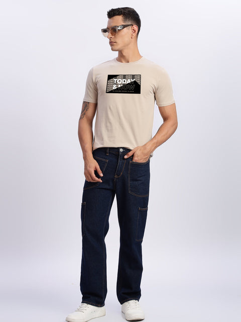 ADRO Tshirt for Men | Printed T Shirt for Men | Premium Lycra Cotton Regular Fit T-Shirt |Printed T Shirt