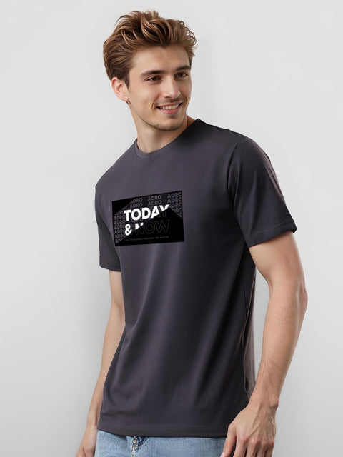 ADRO Tshirt for Men | Printed T Shirt for Men | Premium Lycra Cotton Regular Fit T-Shirt |Printed T Shirt