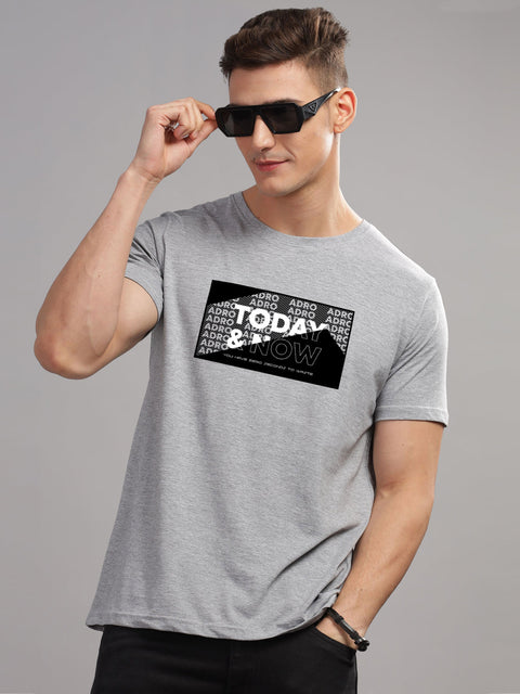 ADRO Tshirt for Men | Printed T Shirt for Men | Premium Lycra Cotton Regular Fit T-Shirt |Printed T Shirt