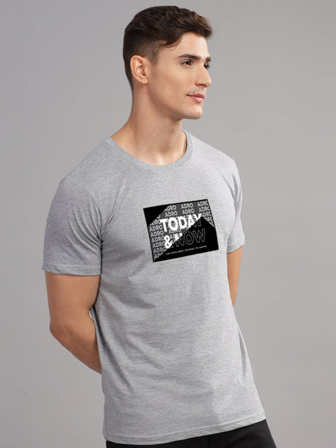 ADRO Tshirt for Men | Printed T Shirt for Men | Premium Lycra Cotton Regular Fit T-Shirt |Printed T Shirt