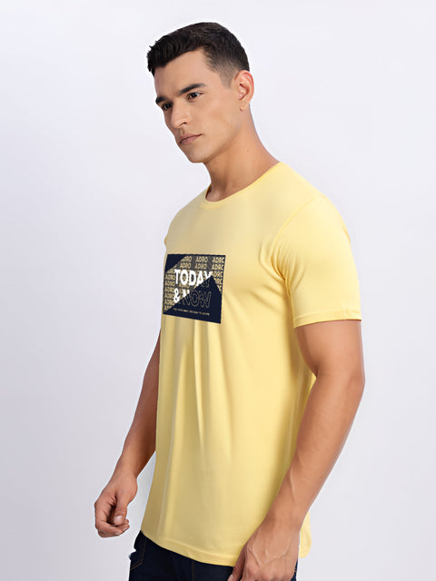 ADRO Tshirt for Men | Printed T Shirt for Men | Premium Lycra Cotton Regular Fit T-Shirt |Printed T Shirt