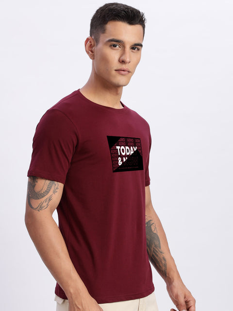 ADRO Tshirt for Men | Printed T Shirt for Men | Premium Lycra Cotton Regular Fit T-Shirt |Printed T Shirt
