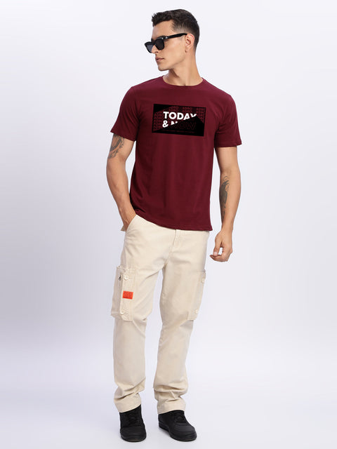 ADRO Tshirt for Men | Printed T Shirt for Men | Premium Lycra Cotton Regular Fit T-Shirt |Printed T Shirt
