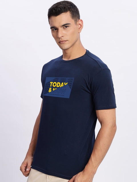 ADRO Tshirt for Men | Printed T Shirt for Men | Premium Lycra Cotton Regular Fit T-Shirt |Printed T Shirt