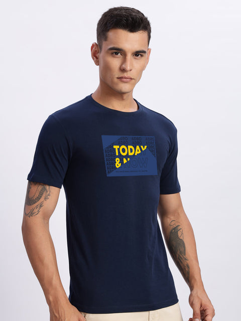 ADRO Tshirt for Men | Printed T Shirt for Men | Premium Lycra Cotton Regular Fit T-Shirt |Printed T Shirt