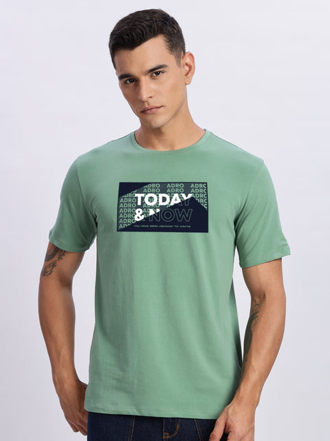 ADRO Tshirt for Men | Printed T Shirt for Men | Premium Lycra Cotton Regular Fit T-Shirt |Printed T Shirt