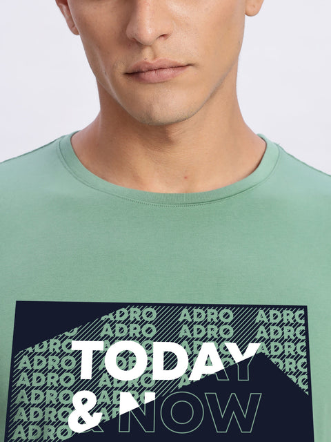 ADRO Tshirt for Men | Printed T Shirt for Men | Premium Lycra Cotton Regular Fit T-Shirt |Printed T Shirt