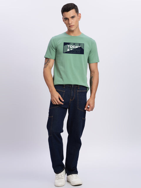 ADRO Tshirt for Men | Printed T Shirt for Men | Premium Lycra Cotton Regular Fit T-Shirt |Printed T Shirt