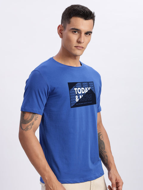 ADRO Tshirt for Men | Printed T Shirt for Men | Premium Lycra Cotton Regular Fit T-Shirt |Printed T Shirt