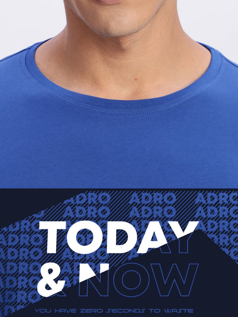 ADRO Tshirt for Men | Printed T Shirt for Men | Premium Lycra Cotton Regular Fit T-Shirt |Printed T Shirt