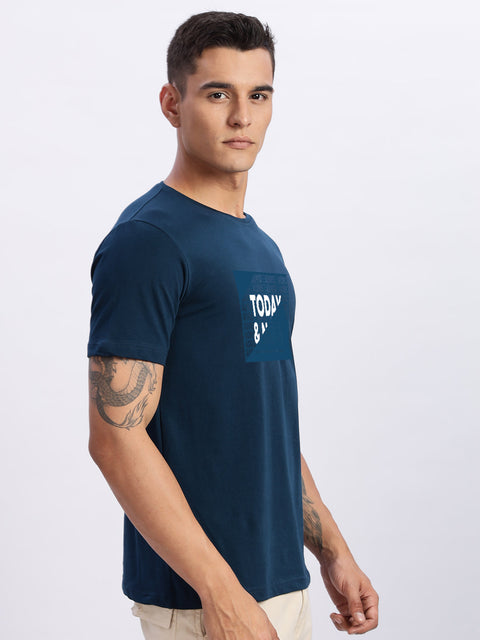 ADRO Tshirt for Men | Printed T Shirt for Men | Premium Lycra Cotton Regular Fit T-Shirt |Printed T Shirt