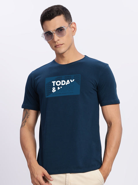 ADRO Tshirt for Men | Printed T Shirt for Men | Premium Lycra Cotton Regular Fit T-Shirt |Printed T Shirt