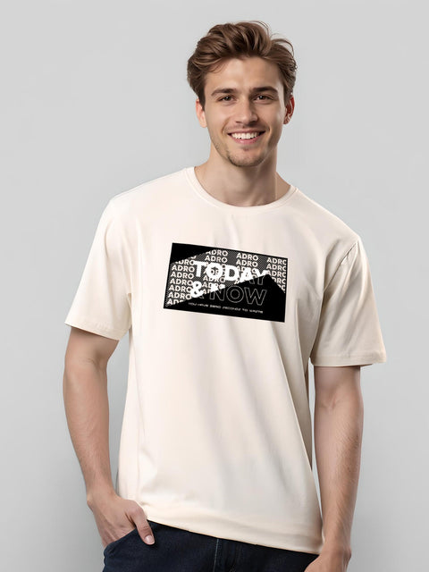 ADRO Tshirt for Men | Printed T Shirt for Men | Premium Lycra Cotton Regular Fit T-Shirt |Printed T Shirt