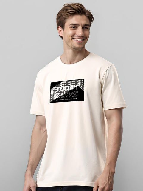ADRO Tshirt for Men | Printed T Shirt for Men | Premium Lycra Cotton Regular Fit T-Shirt |Printed T Shirt