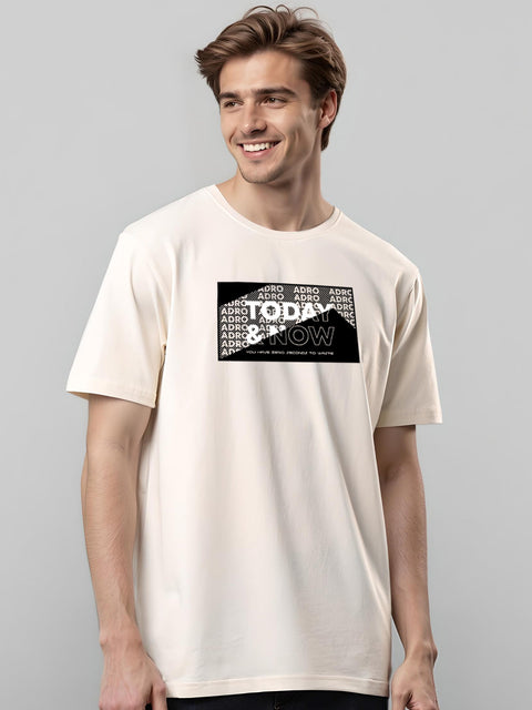 ADRO Tshirt for Men | Printed T Shirt for Men | Premium Lycra Cotton Regular Fit T-Shirt |Printed T Shirt