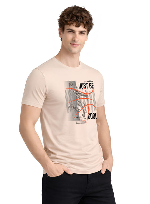 Adro Mens Printed T Shirt | Modern Graphic Streetwear Print | Cotton Casual Summer T-shirt| Stylish Trendy Regular Fit Tshirt