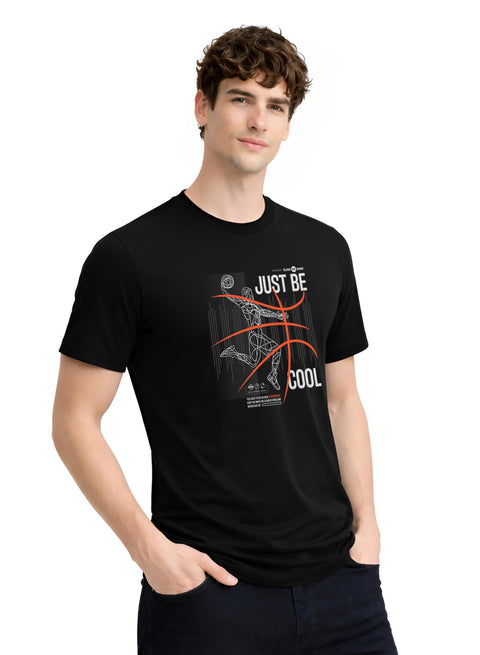 Adro Mens Printed T Shirt | Modern Graphic Streetwear Print | Cotton Casual Summer T-shirt| Stylish Trendy Regular Fit Tshirt