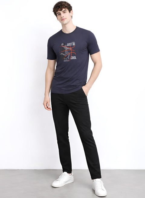 Adro Mens Printed T Shirt | Modern Graphic Streetwear Print | Cotton Casual Summer T-shirt| Stylish Trendy Regular Fit Tshirt
