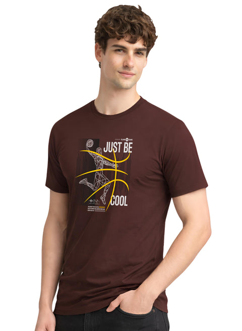Adro Mens Printed T Shirt | Modern Graphic Streetwear Print | Cotton Casual Summer T-shirt| Stylish Trendy Regular Fit Tshirt