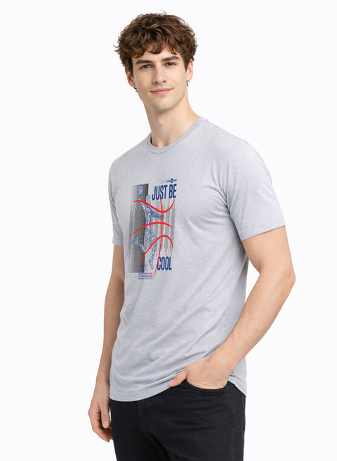 Adro Mens Printed T Shirt | Modern Graphic Streetwear Print | Cotton Casual Summer T-shirt| Stylish Trendy Regular Fit Tshirt