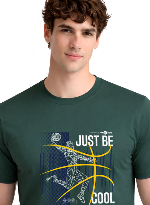Adro Mens Printed T Shirt | Modern Graphic Streetwear Print | Cotton Casual Summer T-shirt| Stylish Trendy Regular Fit Tshirt