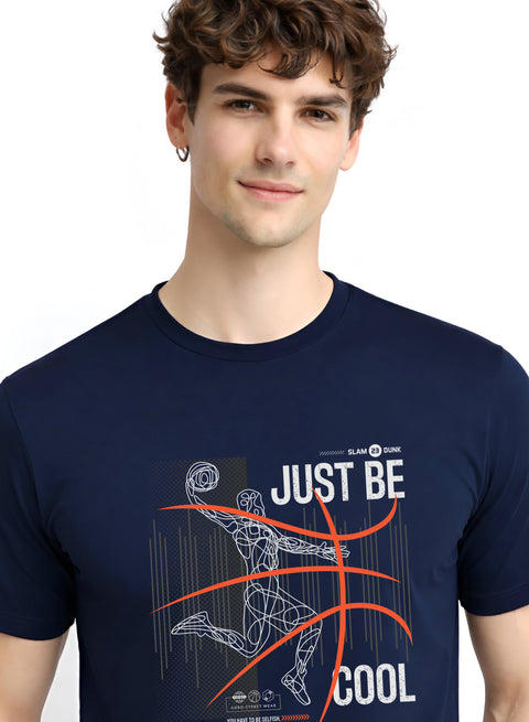 Adro Mens Printed T Shirt | Modern Graphic Streetwear Print | Cotton Casual Summer T-shirt| Stylish Trendy Regular Fit Tshirt