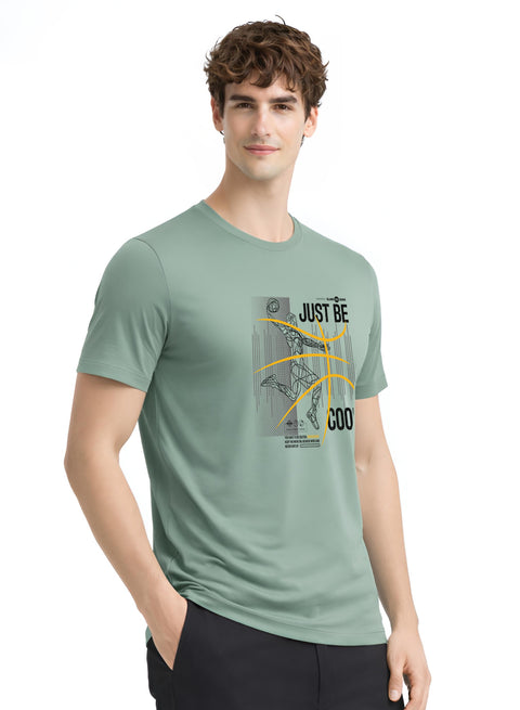 Adro Mens Printed T Shirt | Modern Graphic Streetwear Print | Cotton Casual Summer T-shirt| Stylish Trendy Regular Fit Tshirt