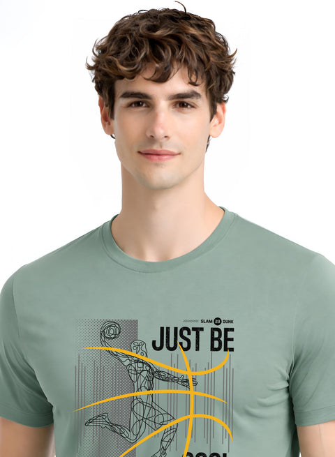 Adro Mens Printed T Shirt | Modern Graphic Streetwear Print | Cotton Casual Summer T-shirt| Stylish Trendy Regular Fit Tshirt