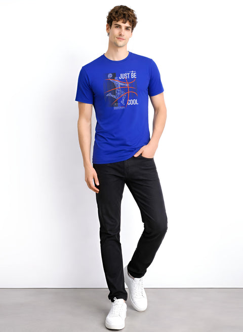 Adro Mens Printed T Shirt | Modern Graphic Streetwear Print | Cotton Casual Summer T-shirt| Stylish Trendy Regular Fit Tshirt