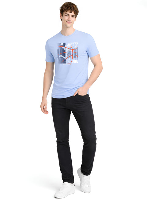Adro Mens Printed T Shirt | Modern Graphic Streetwear Print | Cotton Casual Summer T-shirt| Stylish Trendy Regular Fit Tshirt