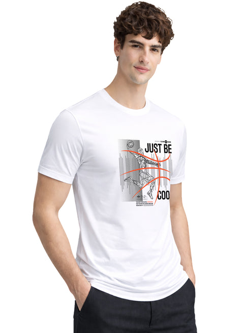Adro Mens Printed T Shirt | Modern Graphic Streetwear Print | Cotton Casual Summer T-shirt| Stylish Trendy Regular Fit Tshirt