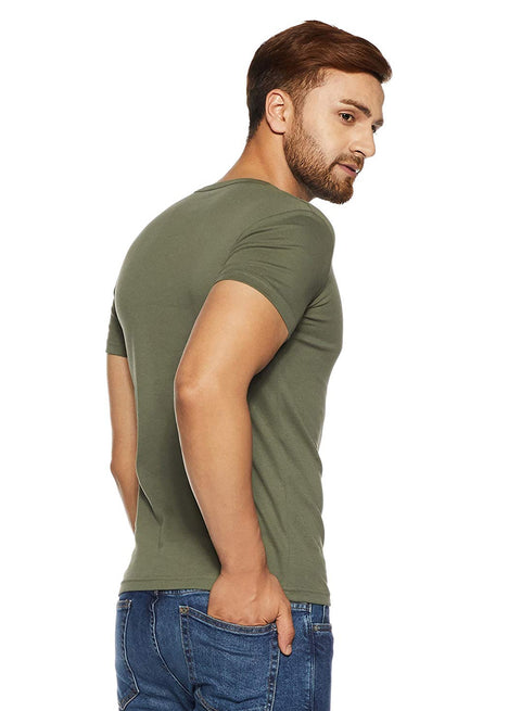Adro Men’s Cotton Graphic T-Shirt | Soft Feel 180 GSM Casual Wear