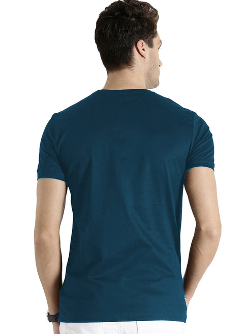 Adro Men’s Cotton Graphic T-Shirt | Soft Feel 180 GSM Casual Wear