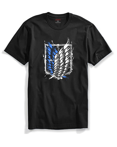 ADRO Mens Attack on Titan Cotton T-Shirt